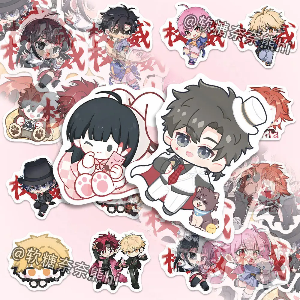 Lucas Felix vein Liu Xiao Sticker Anime Link Click Stationery Stickers Cartoon Diy Handbook Water Proof Student School Supplies