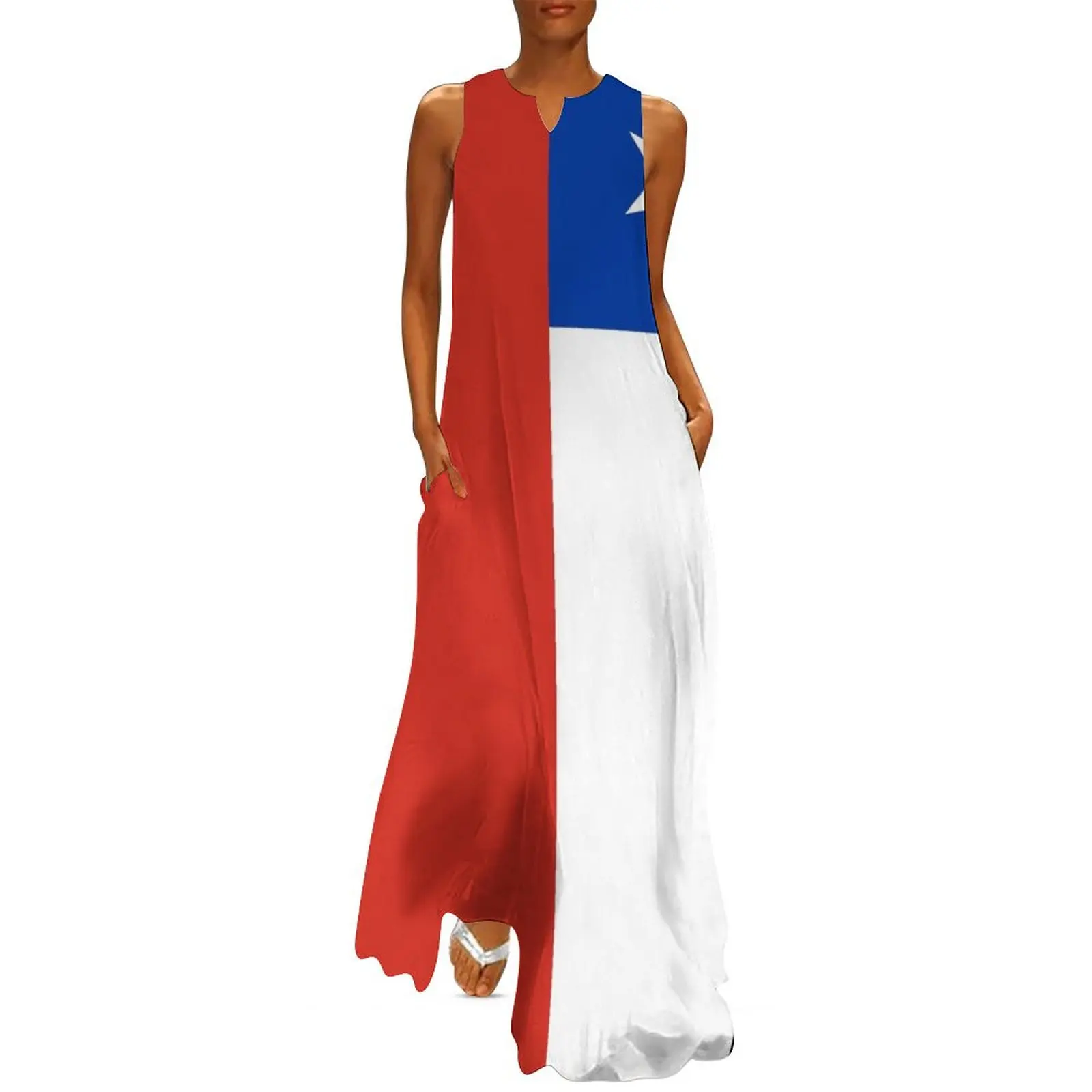 Flag of Chile, chilean flag Long Dress luxury woman party dress summer dress women 2025