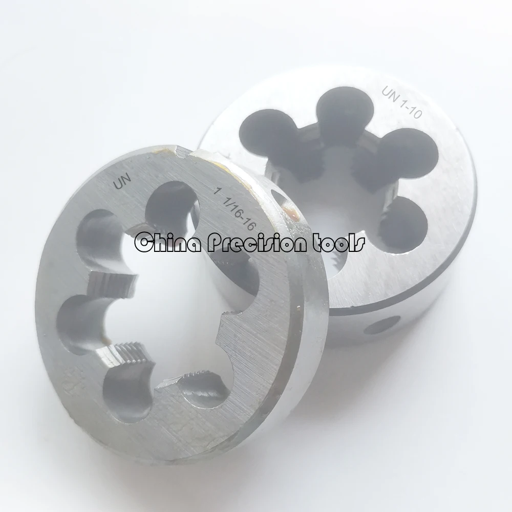 Right hand Unified thread Round die Fine screw Thread dies UN UNF UNS 1\