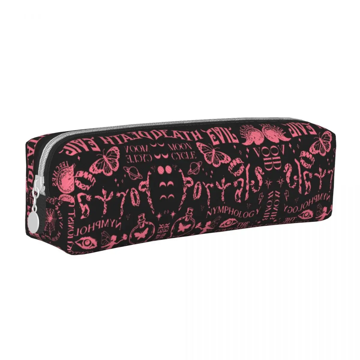 

The Evil Moon Cycle Pencil Case Pink Melanies Martinezs Large Pencil Bag Boy Girl PU Leather Cute School Pencil Cases Stationer