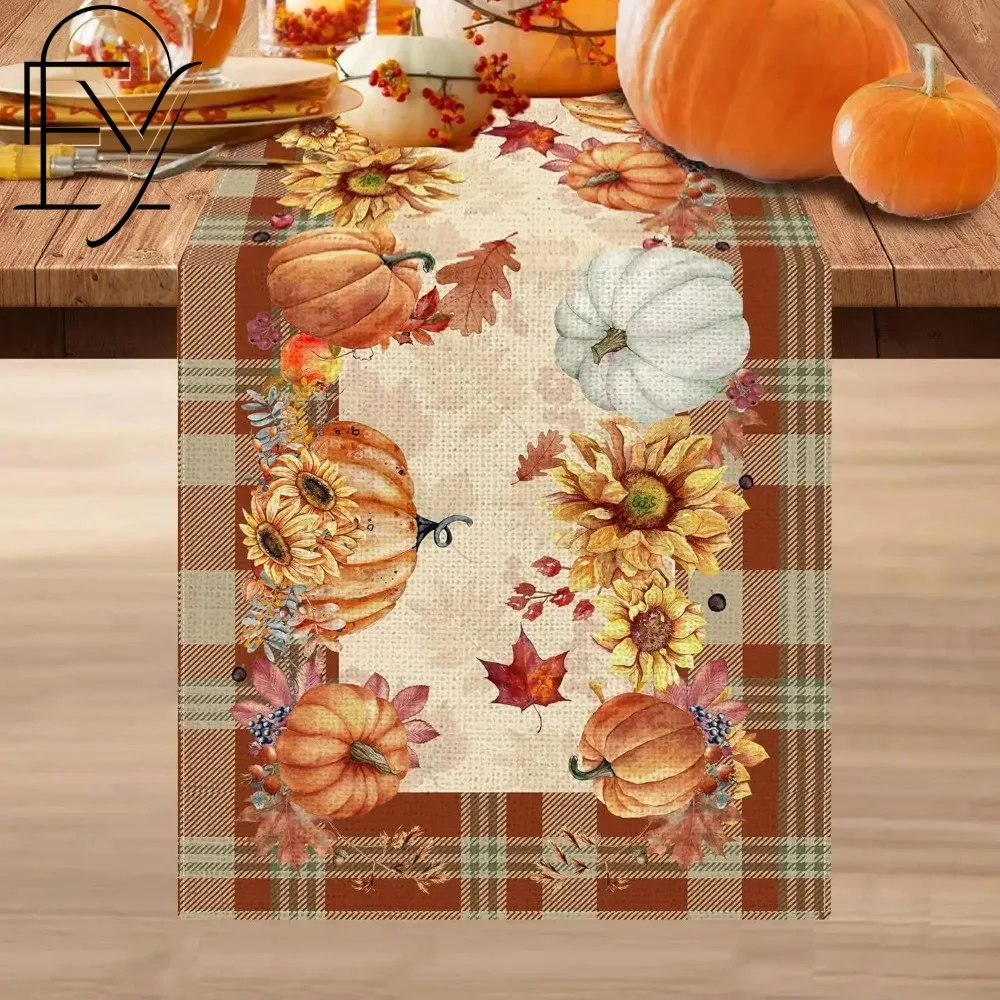 Red Poppy Floral Table Runner Linen Butterfly Flower Table Cloth Farmhouse Camino de Mesa Rustico Wedding Kitchen Decor