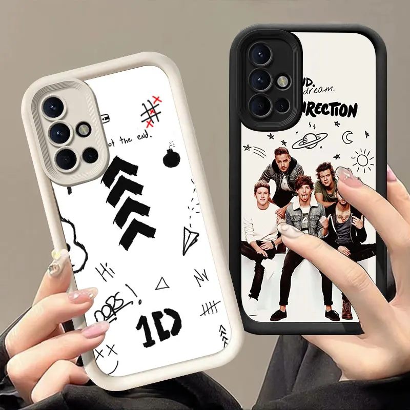 O-one D-Directions Phone Case For Samsung Note 20 Ultra A03 Core A04 A05 S A01 A06 A20 A30 A50 M12 M13 M15 M34 5G M51