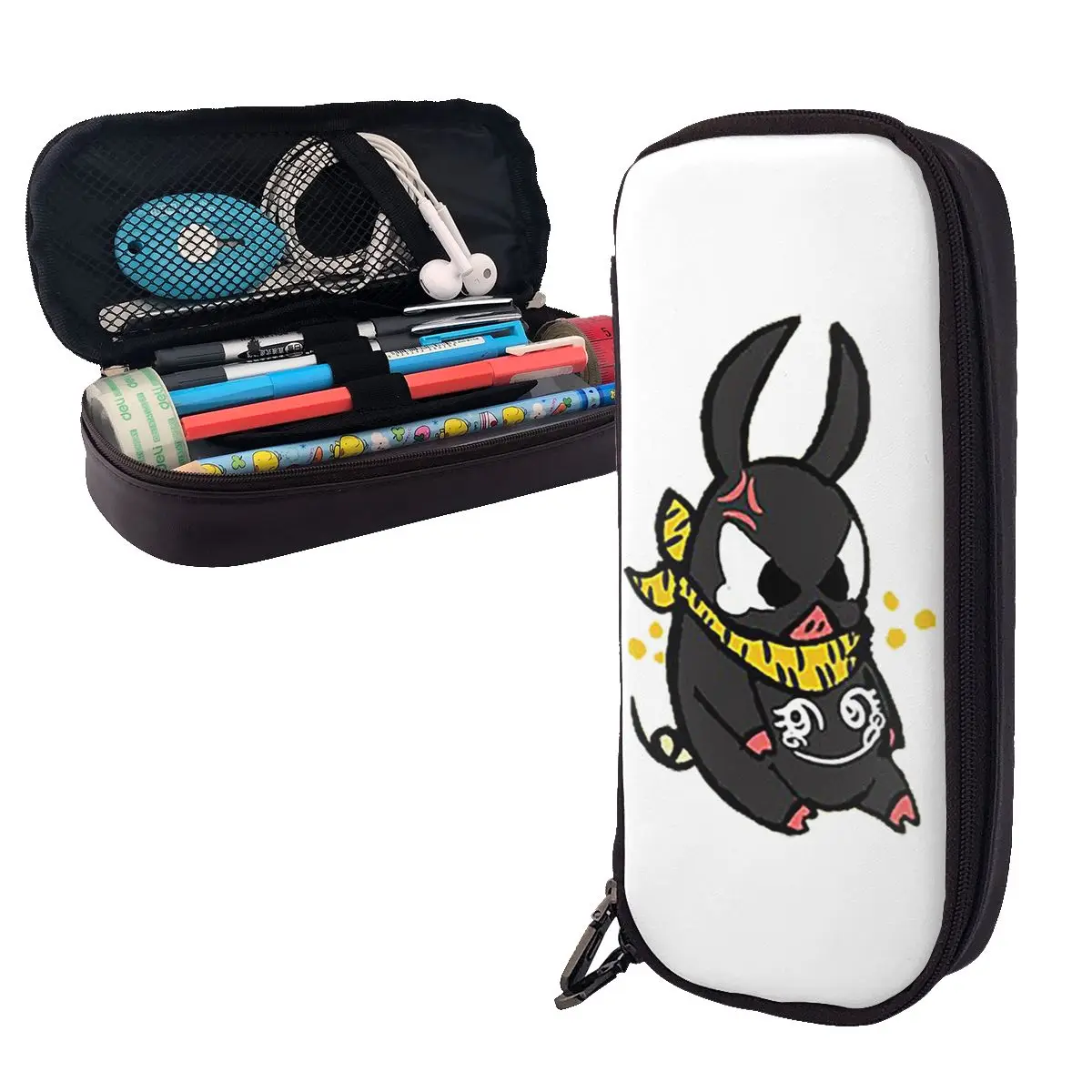 

P Chan Ranma Leather Pencil Case Pencil Pouch Storage Stationery Supplies Big Capacity Pen Box Pencil Bag for Studen School