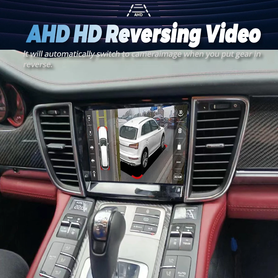 8.4" Car Radio Android 13 Multimedia Player Stereo Audio Head Unit Navigation GPS For Porsche Panamera 2010-2016 PCM3.1 Carplay