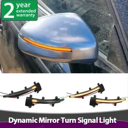 2PCS LED Dynamic Turn Signal Light Mirror Indicator Blinker Lamp for Audi TT TTS TTRS MK2 8J 2006-2014, R8 42 2007-2015