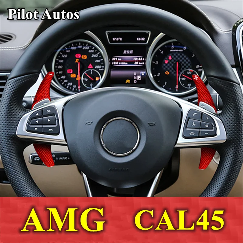 

Genuine Carbon Steering Shift Paddle Extended Shifter For Mercedes AMG CLA 45 CLA45 2015 2016 2017 2018 2019 2020 2021 2022 2023