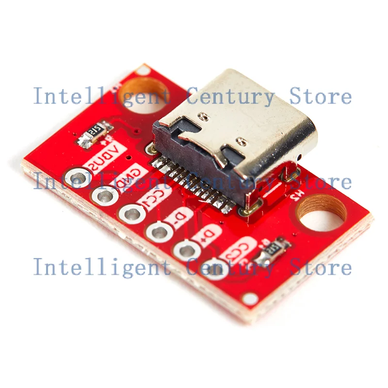 

(HBA12)1Pc USB 3.1 Type C Connector 16 Pins Female Socket Receptacle Adapter to Solder Wire Cable 16 Pins Support PCB Board