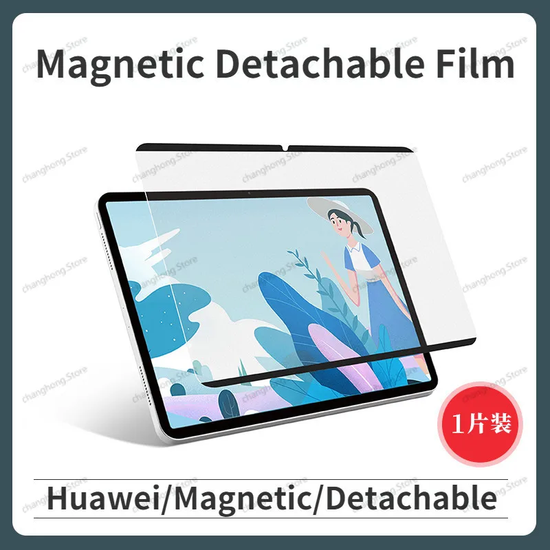 For OnePlus Pad 4 3 Pro 13.2 inch OPD2513 1+ Pad3 OnePlus Pad Go2 12.1 Detachable Magnetic Paper Film Screen Protector