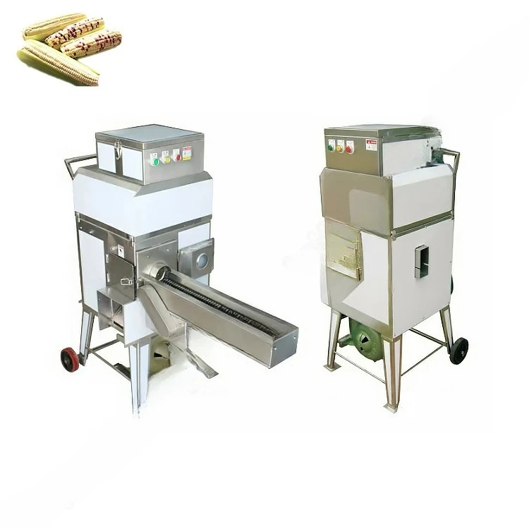 Sweet Fresh Corn Peeling Thresher Machine Sweet Corn Dehusker Price Corn Threshing Machine