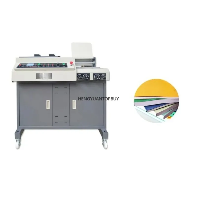 Professional Glue Binding Machine For Books/ Hot Melt Glue Book Hardcover Binder Book Binding Machine