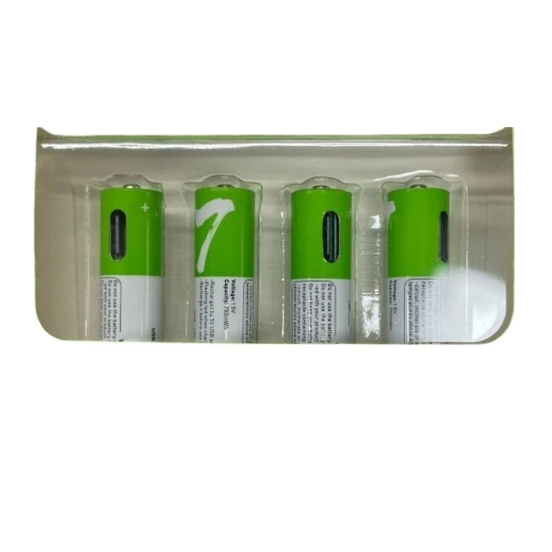 1.5V AA 750/2600 mAh High Capacity USB New Rechargeable Li-ion Battery for Remote Control Mouse Small Fan Electric Toy Battery