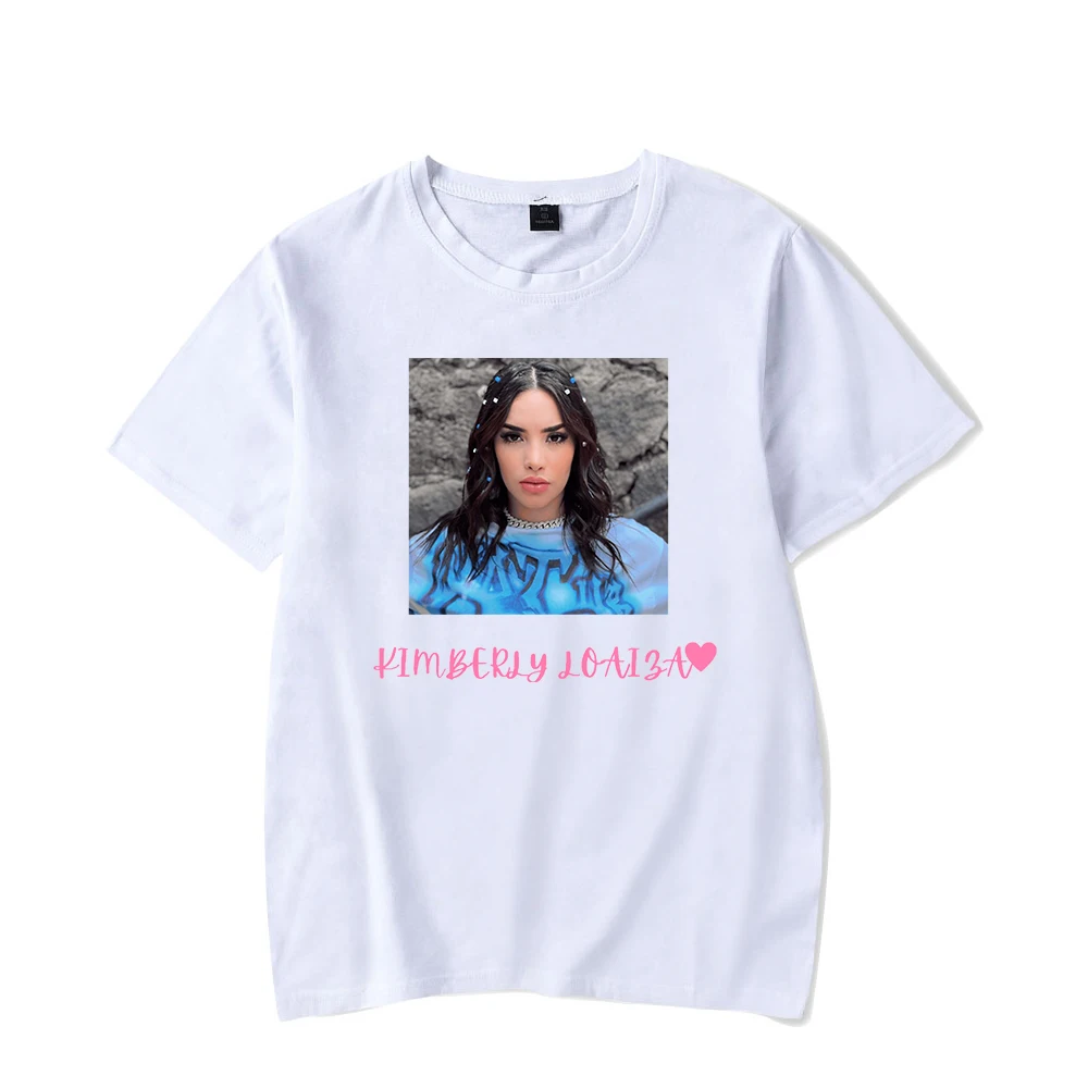 Kimberly Loaiza T-shirt Unisex Crewneck Short Sleeve Tee Men Women's Tshirt 2023 Hip Hop Fashion Clothes