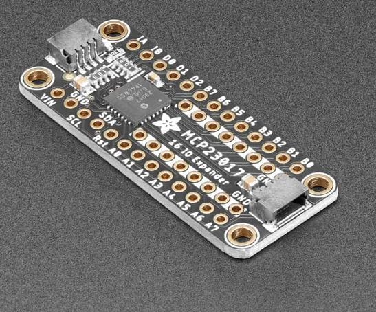 5346  MCP23017 I2C GPIO Expander Breakout - STEMMA QT / Qwii raspberry pi