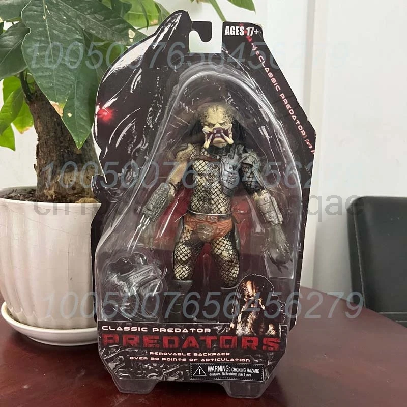Neca Figuur Jungle Jager Stalker Klassiek Roofdier Actiefiguurmodel Speelgoed Gezamenlijke Beweegbare Pop Kerstcadeau Voor Kinderen