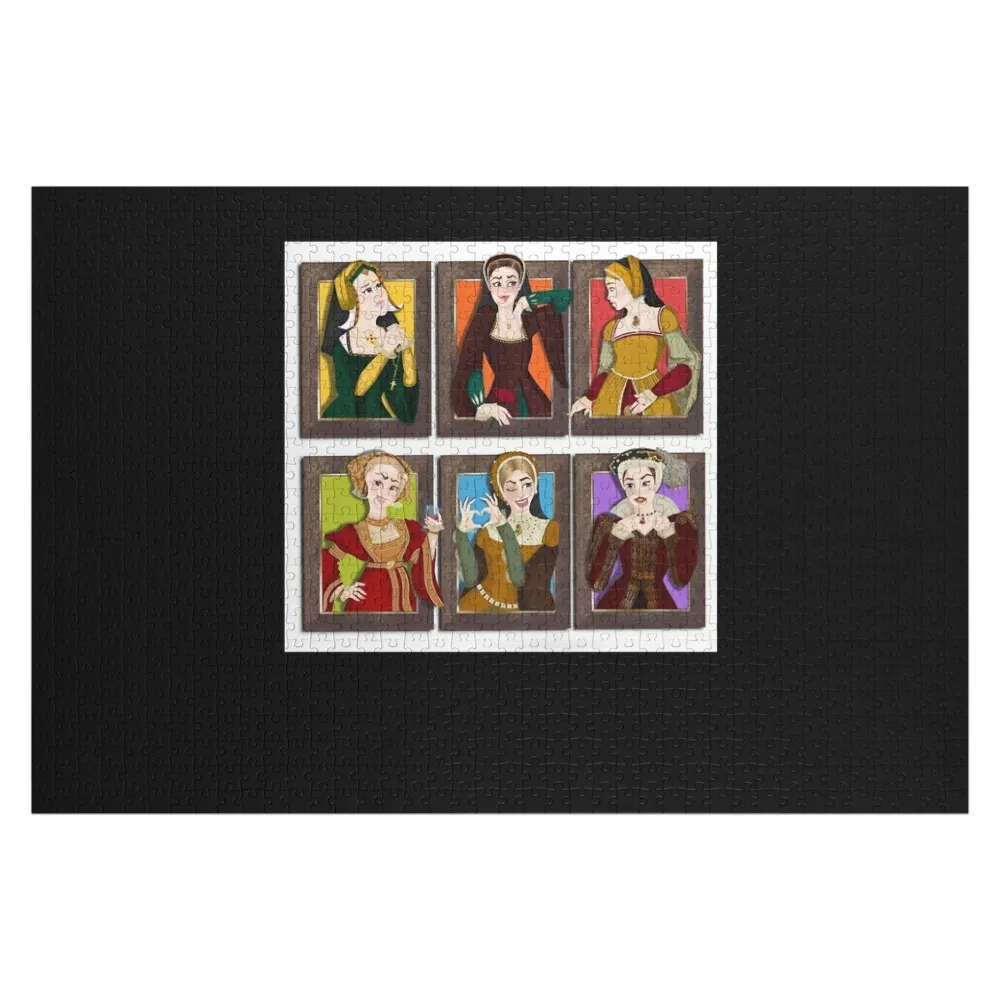 

Мои любимые люди: Шесть жен: Забавные графические подарки, пазлы, рождественские игрушки, персонализированные деревянные пазлы с именами по фото