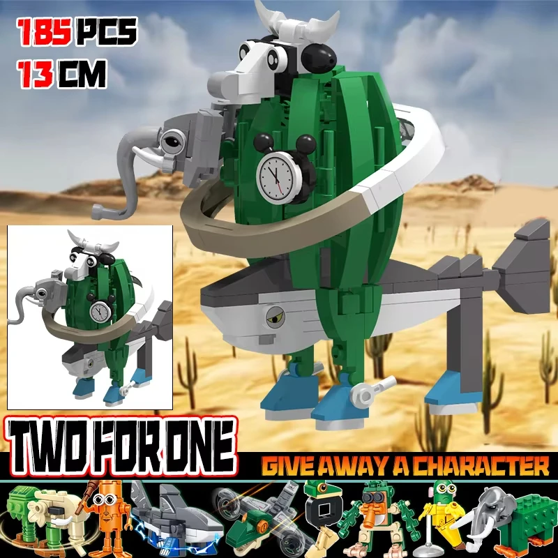 

2025 New Trending Building Blocks Set, Funny Italian Meme DIY Toys - Creative Assembly Gift for Kids Birthday