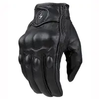 S-XXXL Guantes de motocicleta de piel de cabra para hombre y mujer, guantes de Moto para bicicleta eléctrica, Luvas da motocicleta Os carros electricos en oferta