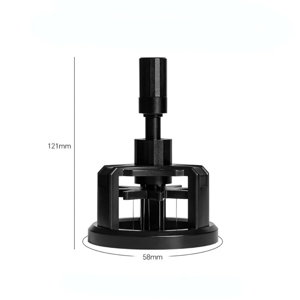 

51mm/58mm Magnetic Coffee Tamper Rotating Needle Anti-slip Needle Espresso Hand Tamper Adjustable Coffee Distributor