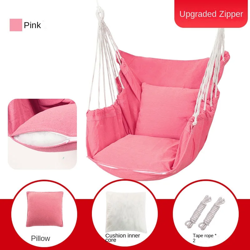 Hanging chair dormitory college student dormitory hanging chair lazy chair student swing indoor and outdoor thick rocking chair