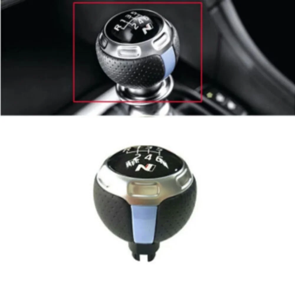 6 Speed Gear Stick Shifter Lever Knob 43711S0100 43711-S0100 For Hyundai Velsoter N I30 Elantra GT NLine 2018~2019