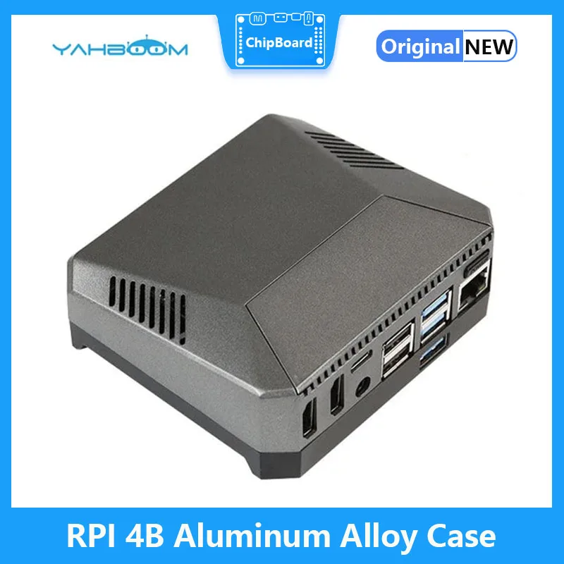 

Raspberry Pi 4B Argon ONE M.2 Aaluminum Alloy Case Solid State Drive Cooling Fan Expansion SSD