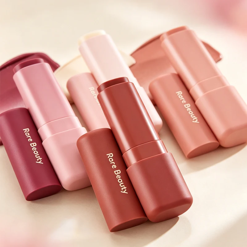Fashionable Rare Beauty Natural Glitter High Gloss Liquid Moisturizing Butter Lipstick Antique Copper Liquid Makeup Products