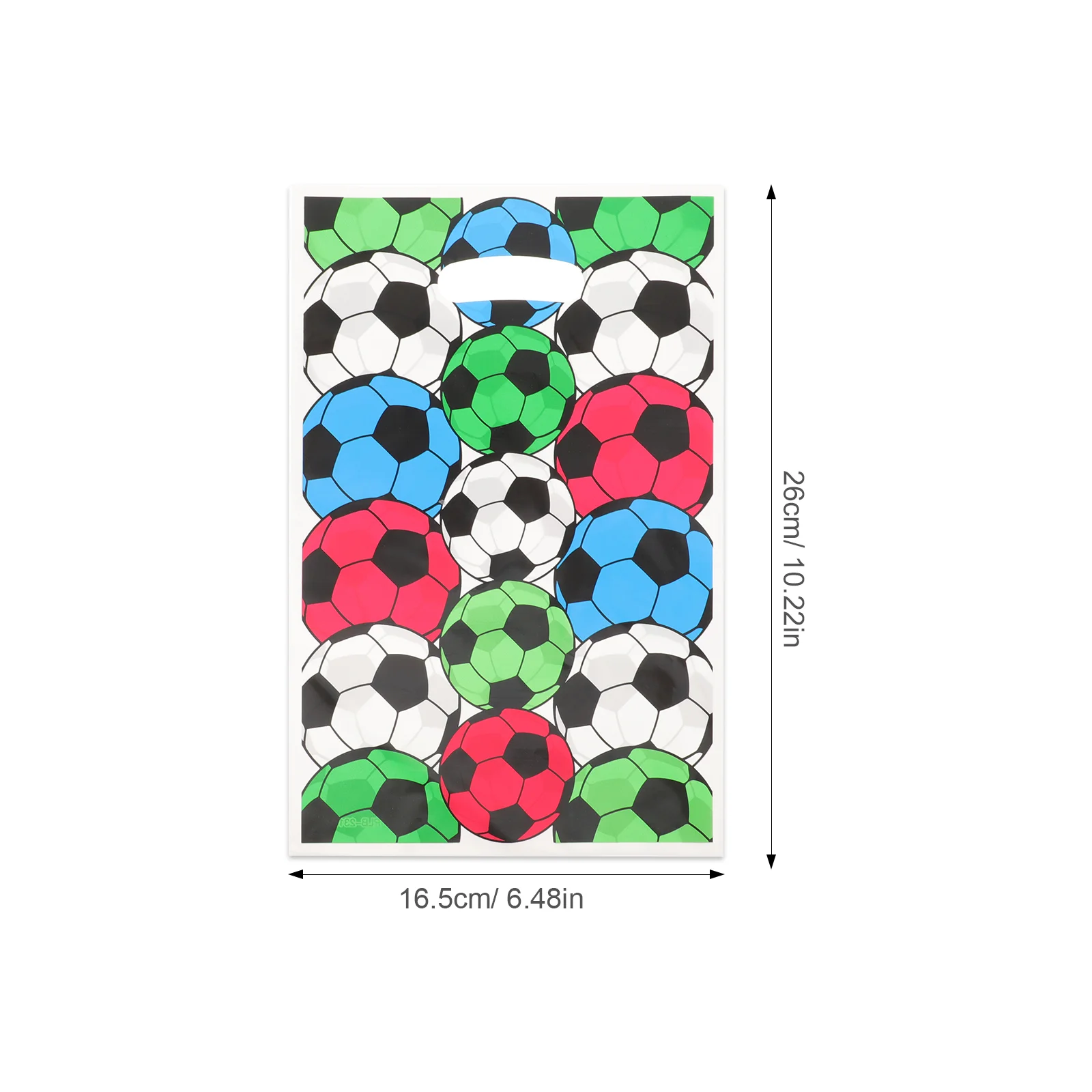 50 Pcs Snack Bags Football Gift Wrapping For Presents Big Small Love Packing Pouch