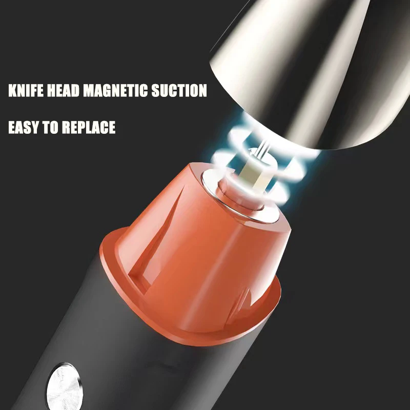 WAIKIL USB 휴대용 충전 무선 수염 트리머, 다기능 홈 이발사, 퀵 체인지 블레이드 트리머, 신제품