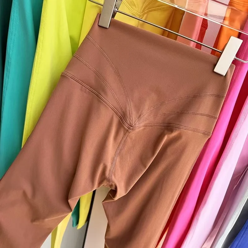High Waist Naked Feeling Sport Leggings Sportswear Workout Gym Girl Tights  Push Up Yoga Pants Running  Leggings