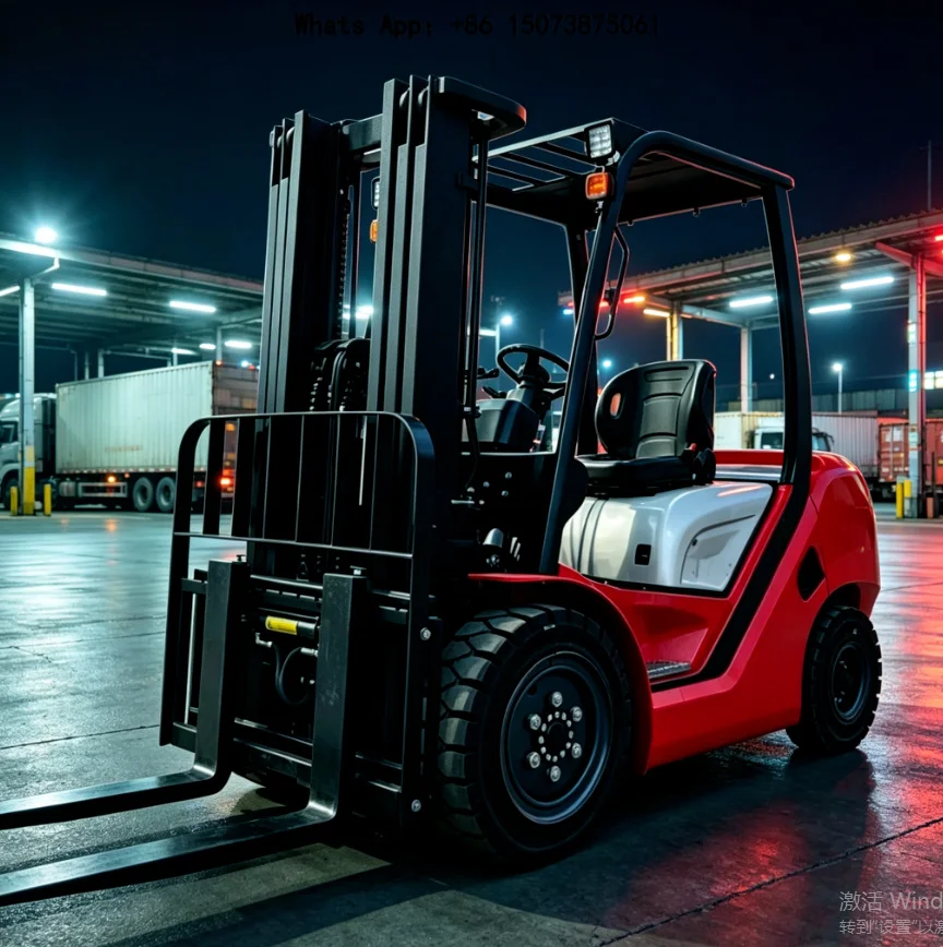 Full phosphate anti-rust frame CPD30 3 tons electric forklift stable four-wheel drive warehouse stacker