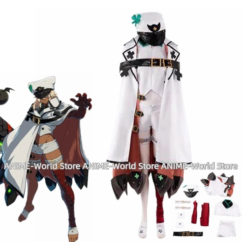 

《Custom size》Game Guilty Gear Strive Ramlethal Valentine Cosplay Costume Uniform Christmas Halloween Custom Made Any Size