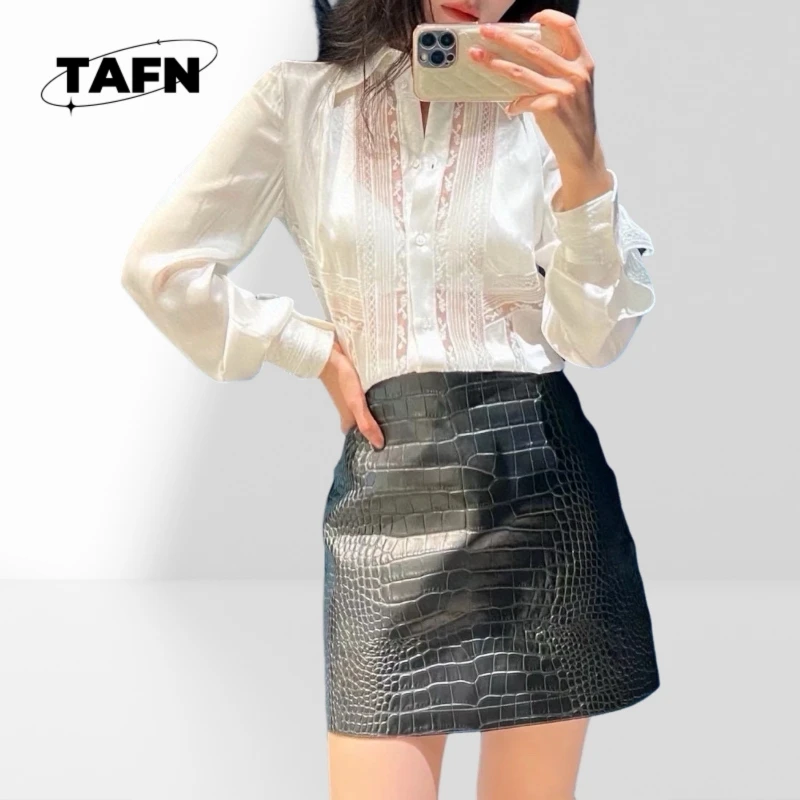 المرأة بلون القطن قميص فضفاض صالح بلوزة المرأة خمر الأزهار قميص طويل الأكمام فضفاضة أعلى AF3027