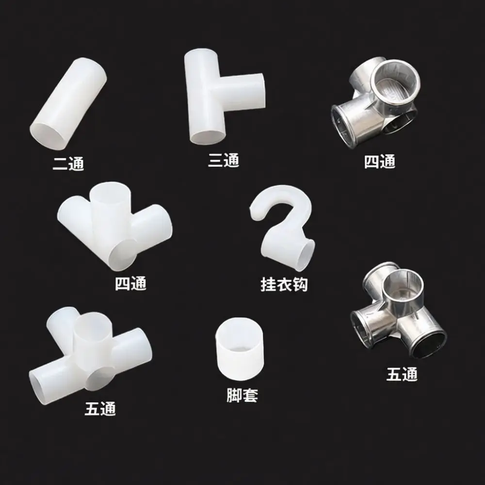 For Likou Wardrobe Hardware Replacement Parts Reinforced Alloy Connector Fabric Closet Frame Storage Shelf Joint Fitting