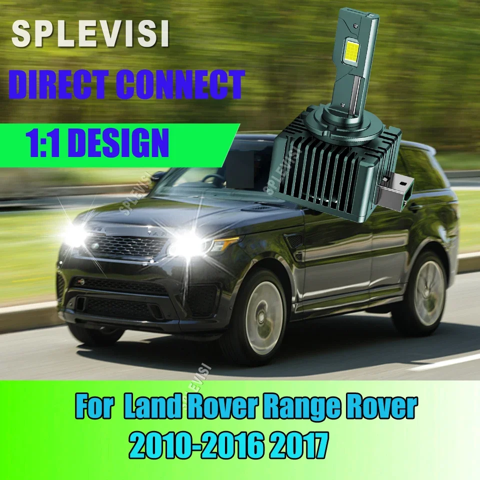 360 Degree Lighting Led D3S Car Headlights Automotive Lamps 120W For Land Rover Range Rover 2010 2011 2012 2013 2014 2015-2017