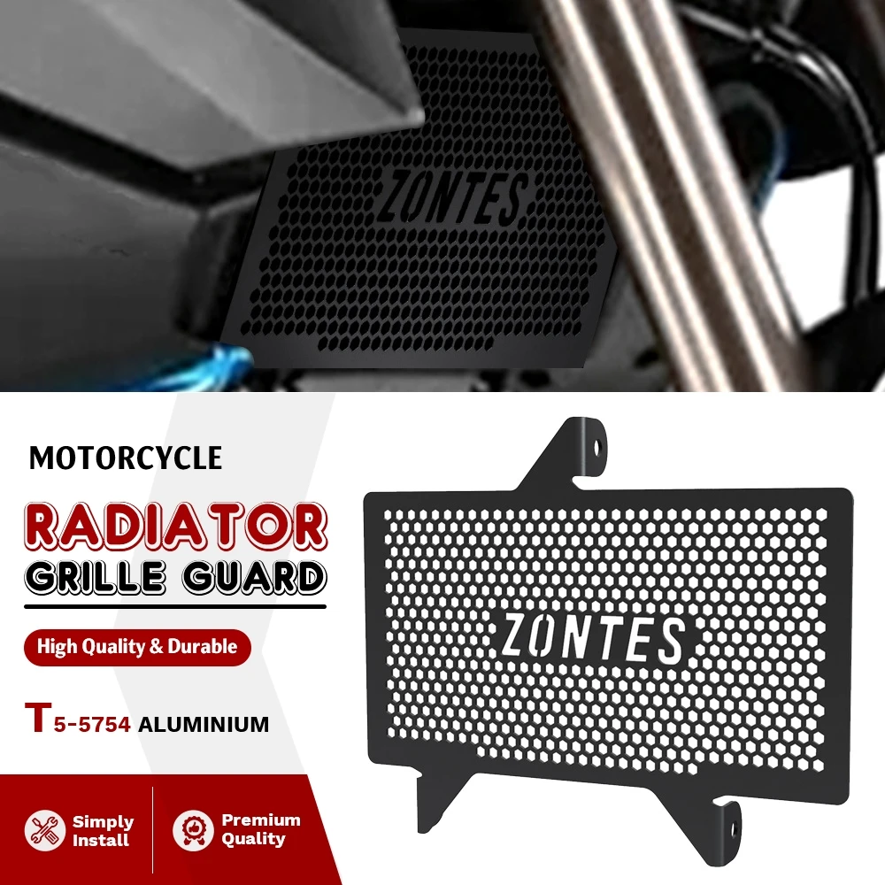 Motorcycle CNC Radiator Guard Grille Protector For Zontes KD150-U G1-125 U -125 ZT125 G1 ZT155 ZT125U ZT125-U 125-Z2 125-U U1 Z2