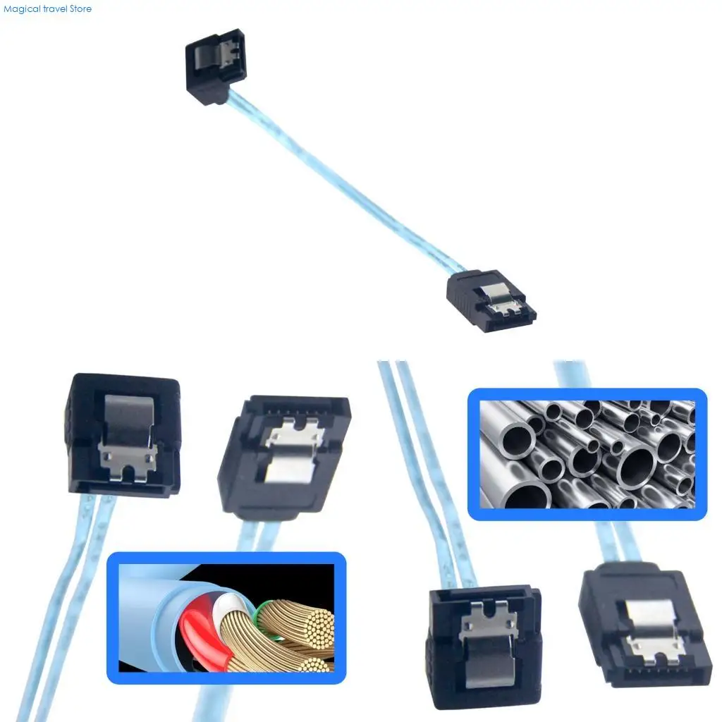 N2UB 7Pin Connector Cable Fast Speed Transmission 180 Degree to 90 Degree