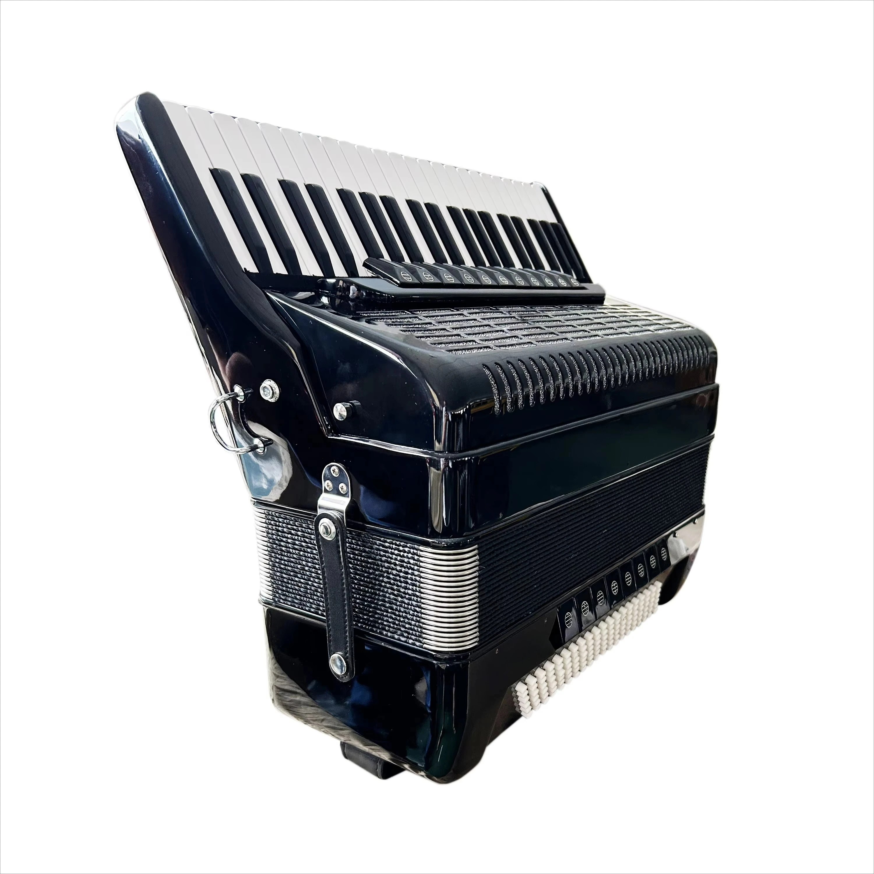 سيساوند المهنية 120 باس 11 + 7 + 1 سجلات لوحة مفاتيح البيانو الأكورديون أداة الأكورديون JP2001 OEM 41 مفتاح لوني #4