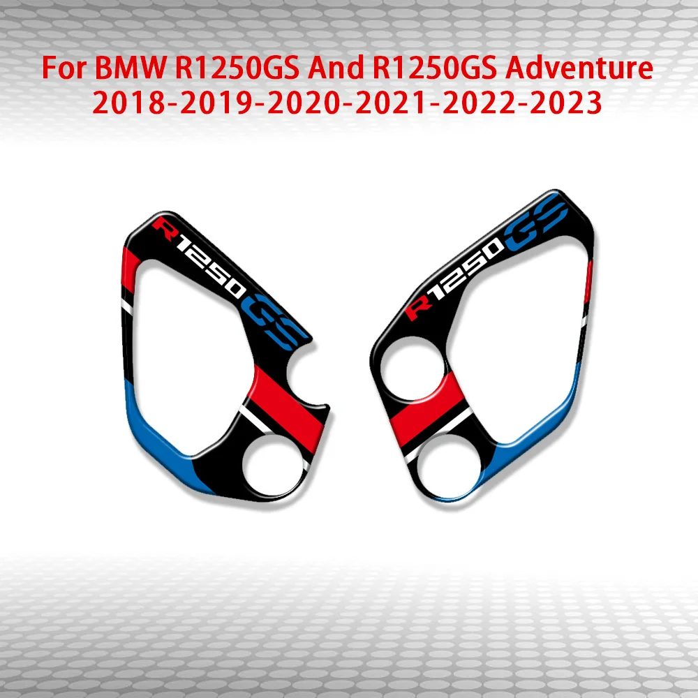For BMW R1250GS and R 1250 GS adventure 2018 2019 2020 2021 2022 2023 3D gel sticker foot pedal paint surface protection decal image 3