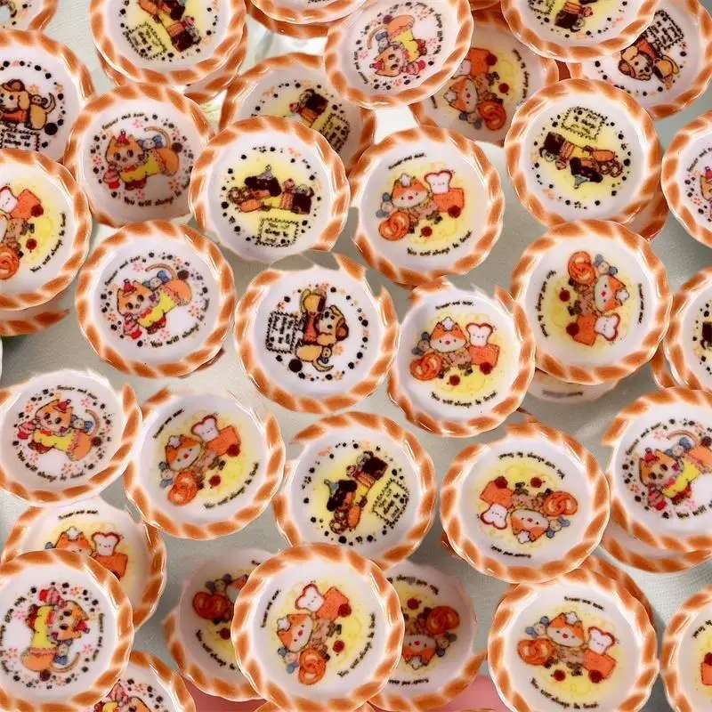 แม่พิมพ์ขนมปังลายลูกสุนัขจิ๋ว 10 ชิ้น ของตกแต่งบ้านตุ๊กตา อุปกรณ์เสริมบ้านตุ๊กตา ของเล่นเด็กเล่นบทบาทสมมติ ของขวัญ DIY