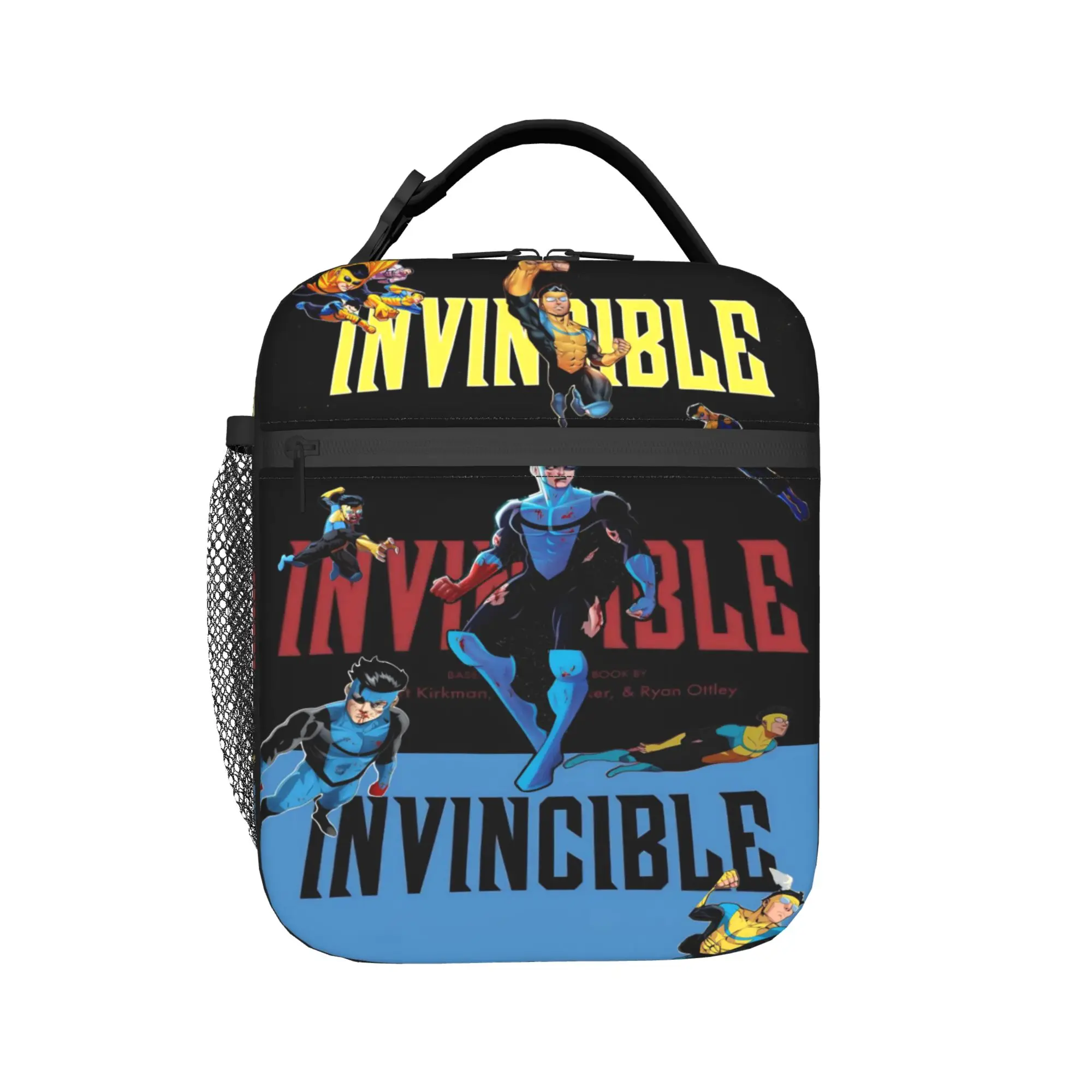 Insulated Lunch Boxes Invincibles Comic Merch  Food Box Ins Style Cooler Thermal Bento Box For Work