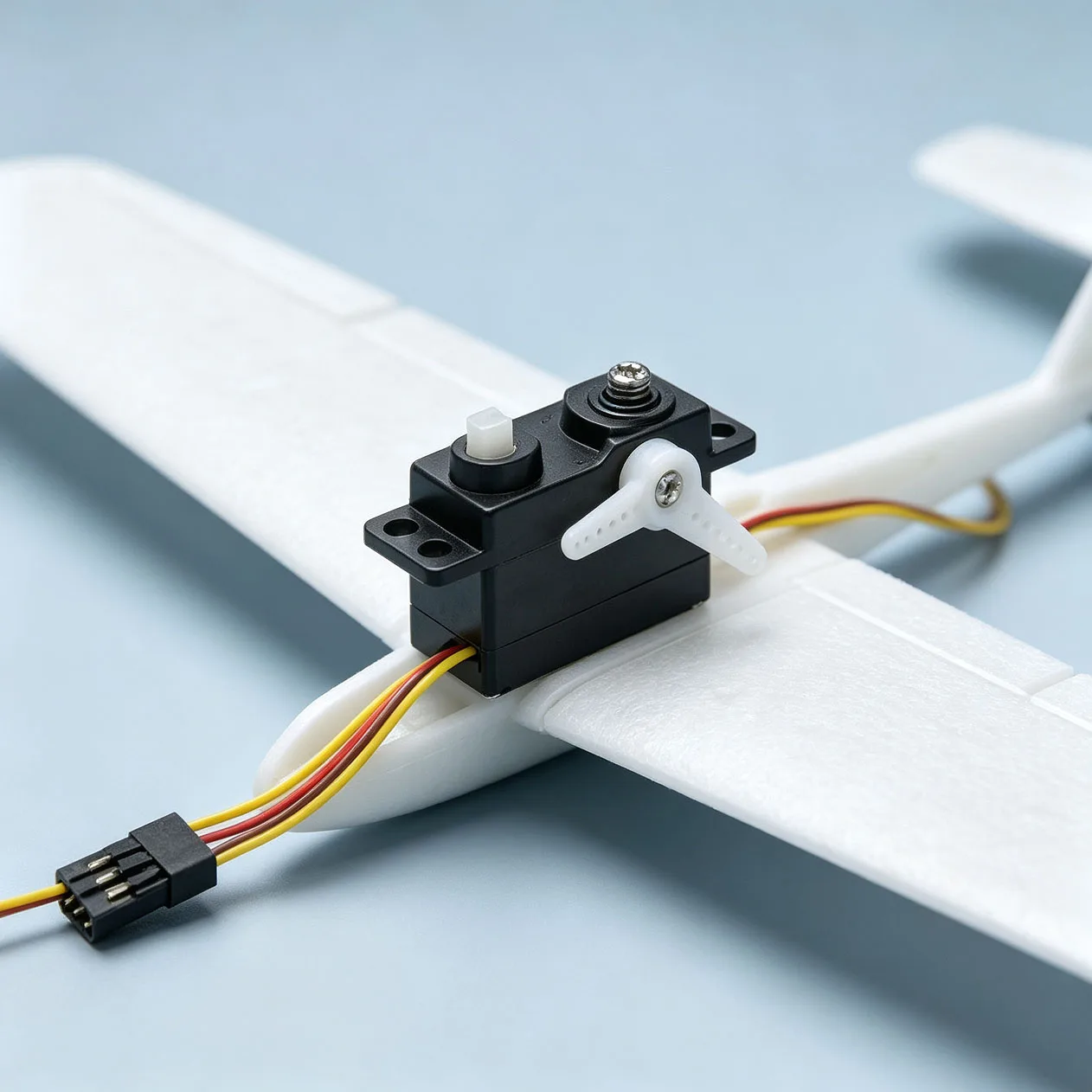 Bambulab 3D Printed Models Standard Parts 180°/360° 9g Servo Motor with Clutch Protection PG001/PG002 for DIY Robot Kit