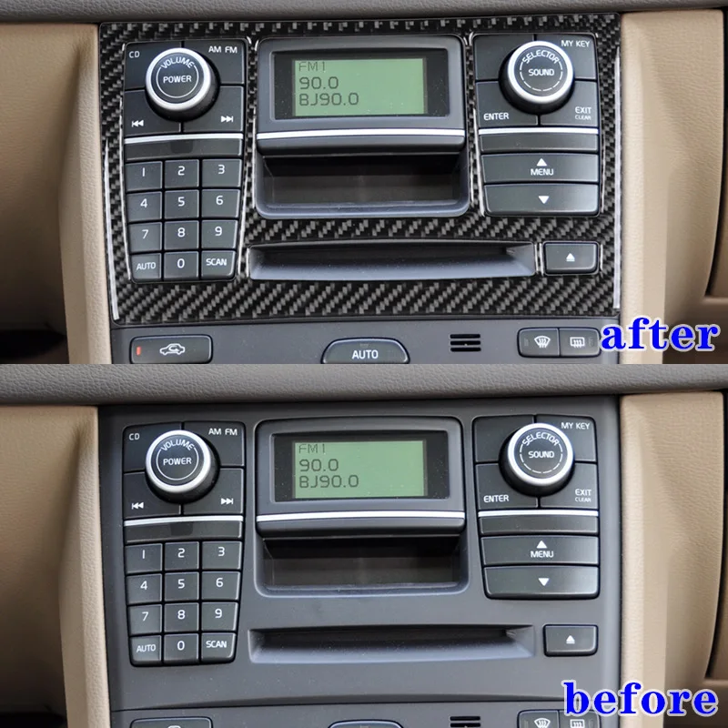 

For Volvo 03-14 XC90CD Panel Decoration Sticker Car Interior Modification Accessories