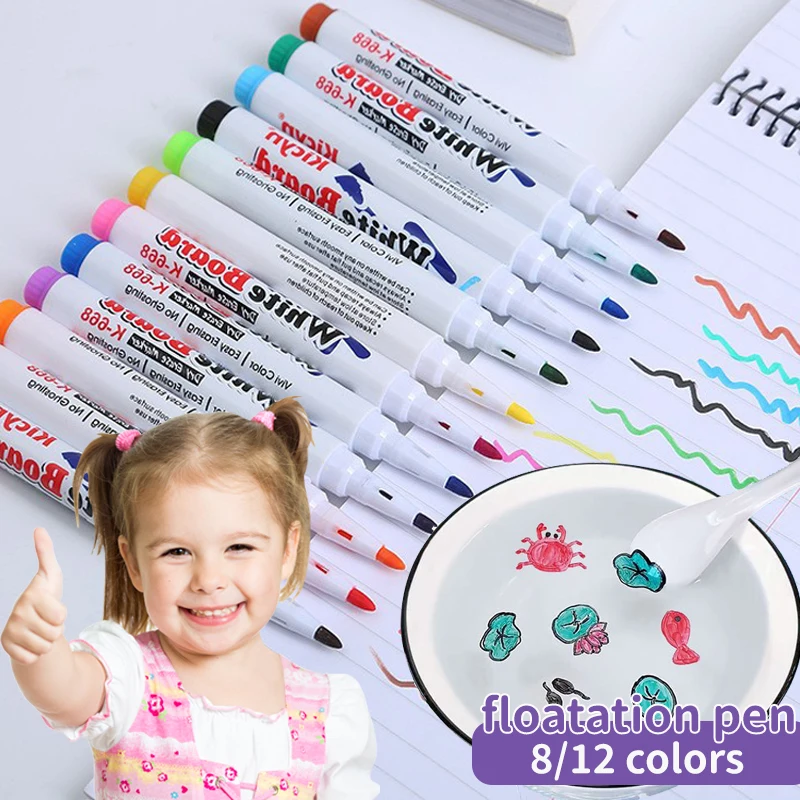 Wonderbaarlijke Chroma Water Pen Kinderen magische Schilderen Pen Kinderen Vroeg Podium KUNST Onderwijs Schilderen Pen Doodle Pen Studie Speelgoed Gift