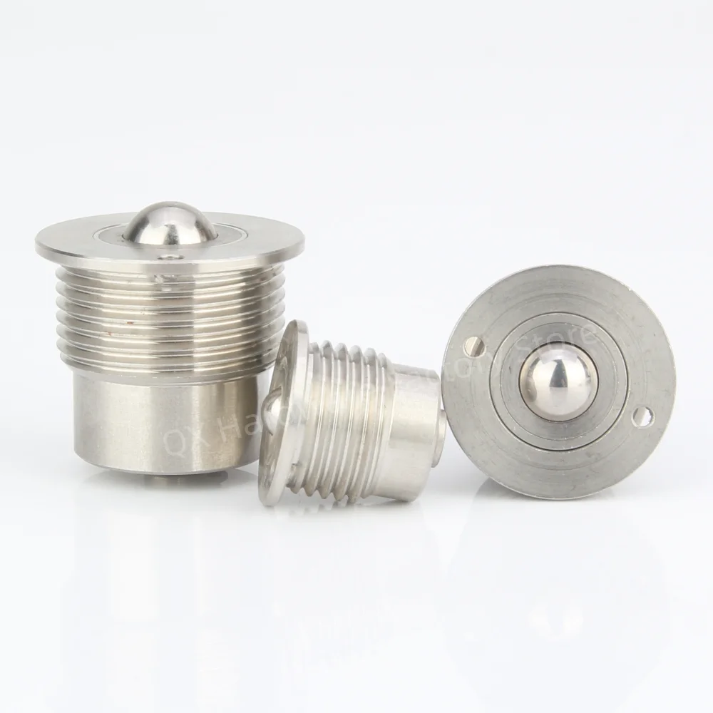 Factory Stocks Roller Plungers Bolts-Type QX317 Bearing Roller Ball Stainless Steel Conveyor Ball Rollers Transfer Unit