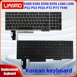 Korean/Canadian French/French/UK for Lenovo ThinkPad E580 E585 E590 E595 T590 P53S L580 L590 P52 P72 P53 P73 backlight keyboard