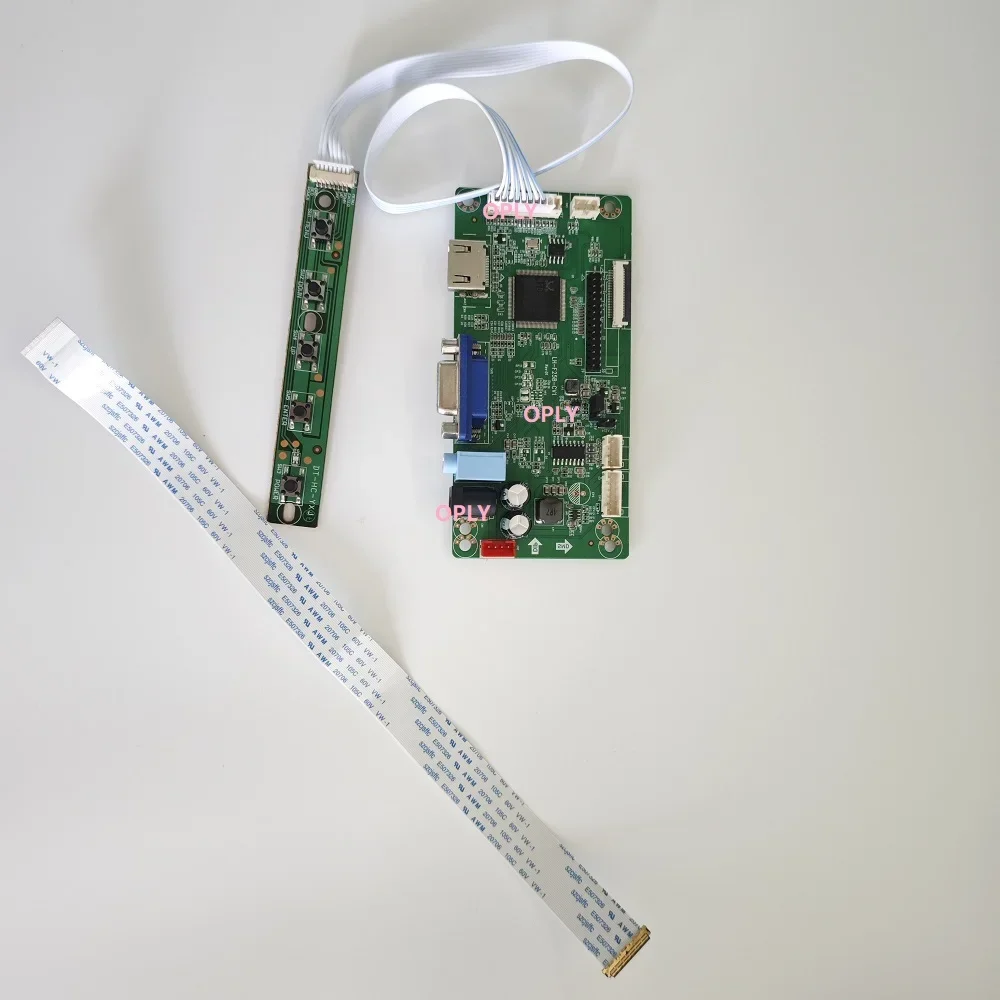 VGA HDMI-compatible 1920x1080 Kit for LP156WF6-SPC1 LP156WF6-SPB5/SPB6/SPK4 LCD Monitor Controller Board Laptop Screen EDP 30Pin