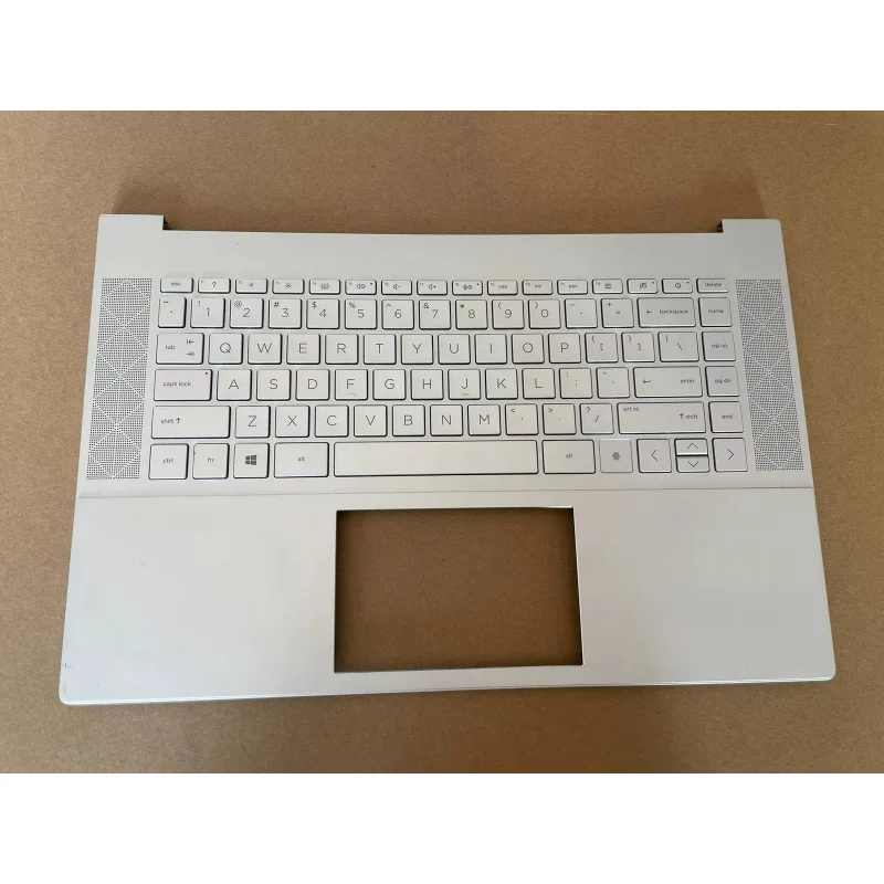 H FOR HP ENVY 15-EP TPN-Q237 C Shell with Keyboard Silver Backlight US L97425-001