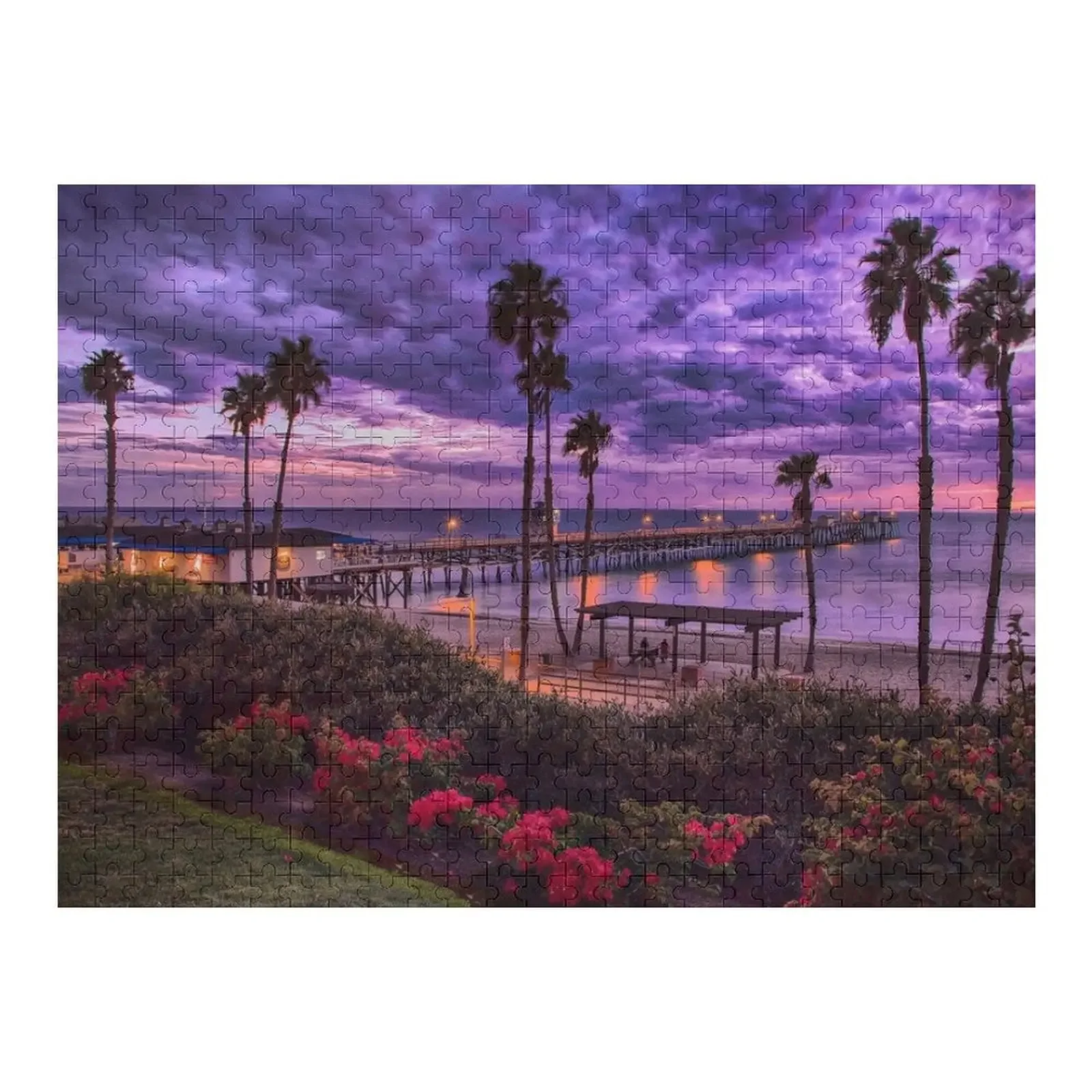 

Фиолетовый ночной чай в Сан-Клементе Пазл на заказ для детей Персонализированные подарки Пазл