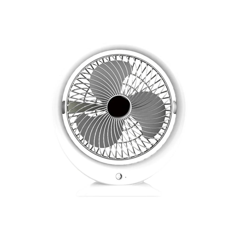 Compact USB Fan for Desktop with Strong Wind and Quiet Operation Suitable for Student Dormitory and Office Use Rechargeable