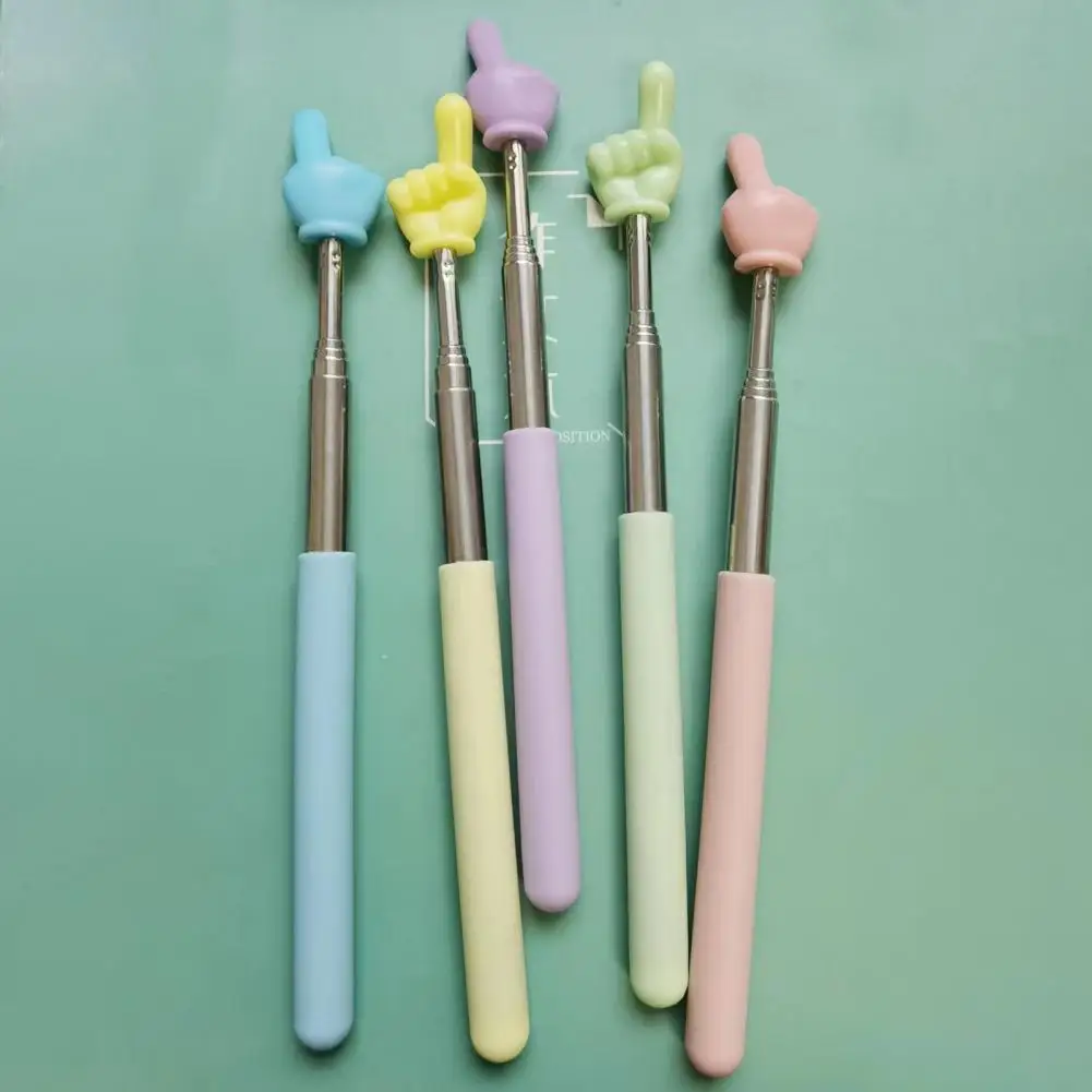 Extendable Finger Stick Retractable Telescopic Classroom Teachers Pointer Stick Mini Presenter Whiteboard Presentation Pointer